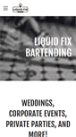 Mobile Screenshot of liquidfixbartending.com